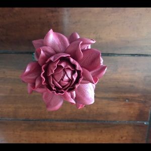 Bracelet natural leather artwork handmade